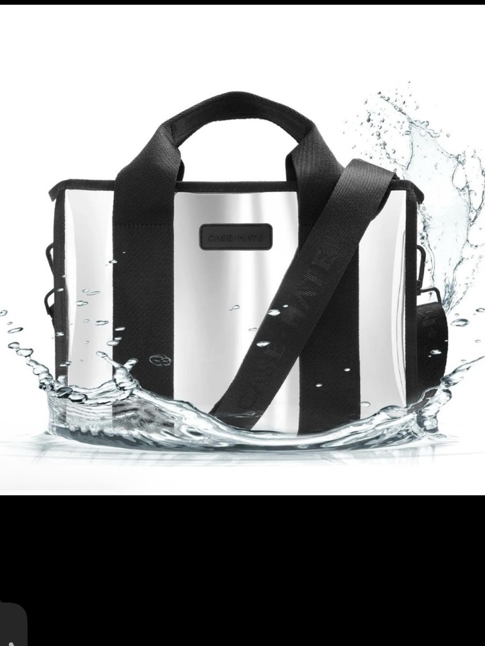 Casemate Jelly Tote - Silver Chrome